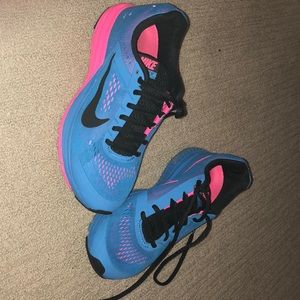 Nike Sneakers - blue & pink